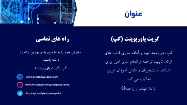 قالب پاورپوینت هوش مصنوعی